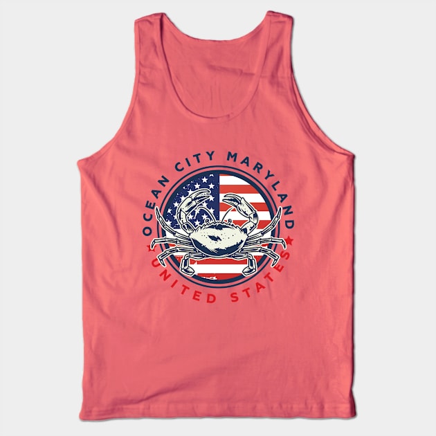 Ocean City Maryland United States Tank Top by Aldebaran